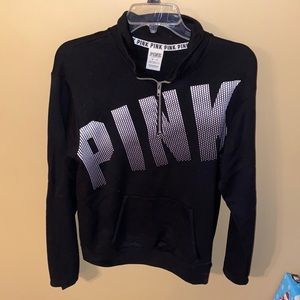 Pink half zip.